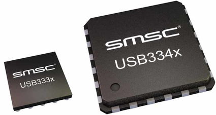 新型收发器USB333x 334x ULPI系列 SMSC